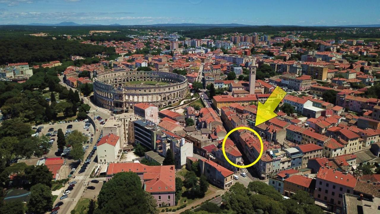 Ferienwohnung Apartman Amfiteatar Franko Pula Exterior foto